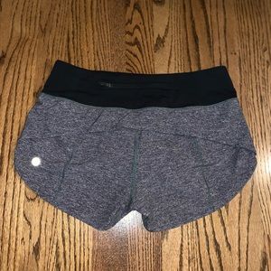 lululemon gray shorts